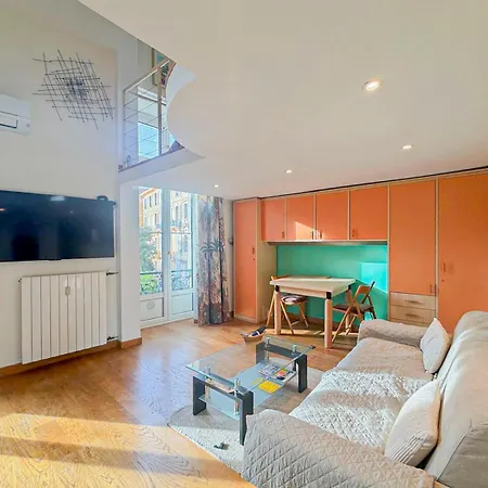 Place Grimaldi - Wifi, Ac, 3pers Апартаменты