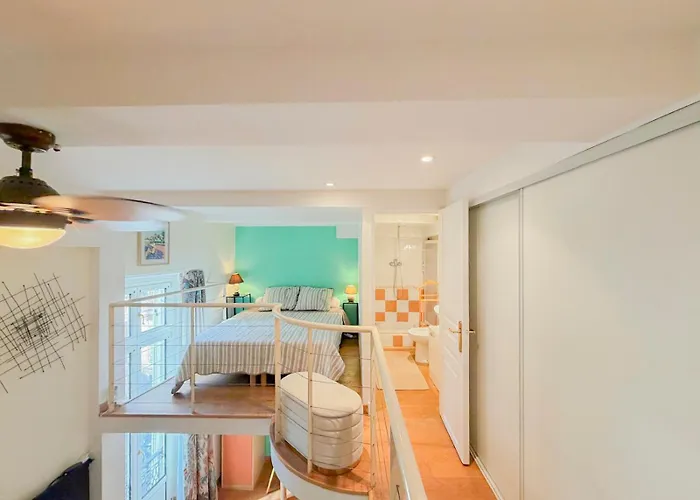 Lejlighed Place Grimaldi - Wifi, Ac, 3pers *