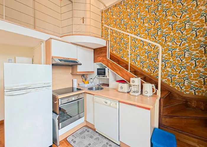 Apartment Place Grimaldi - Wifi, Ac, 3pers