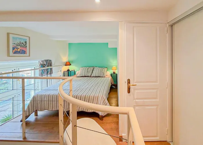 Apartment Place Grimaldi - Wifi, Ac, 3pers Nice