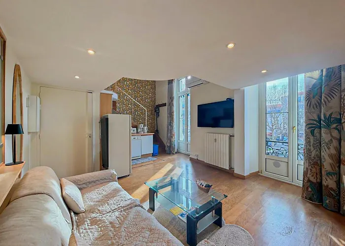Place Grimaldi - Wifi, Ac, 3pers Apartment *